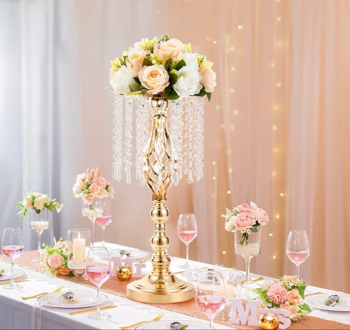 Crystal Flower Centerpiece